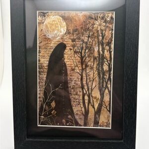🖤 Gothic Moonlit Figure Art Print | 5x7 | New 🖤